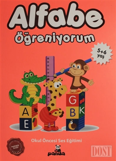 Alfabe Öğreniyorum 5 + 6 Yaş